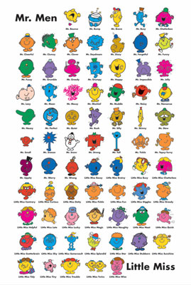 Mr. Men & Little Miss books