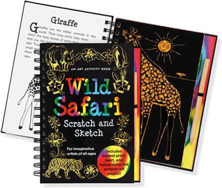 Scratch and Sketch Activity Books