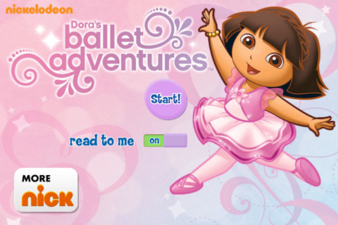 Dora’s Ballet Adventure, a storybook app {Giveaway} | 5 Minutes For Books