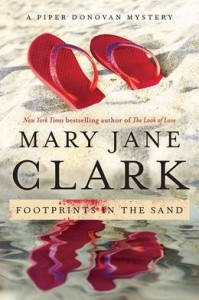 Cover of Footprints in the Sand by Mary Jane Clark