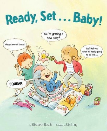 Big kids Anna and Oliver speak directly to new siblings-to-be to help prepare them for the new baby in their life in this funny and helpful new picture book.